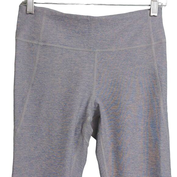 Outdoor Voices Leggings Gray Periwinkle Mid Rise Stretch Full Length Pocket M - Picture 3 of 9